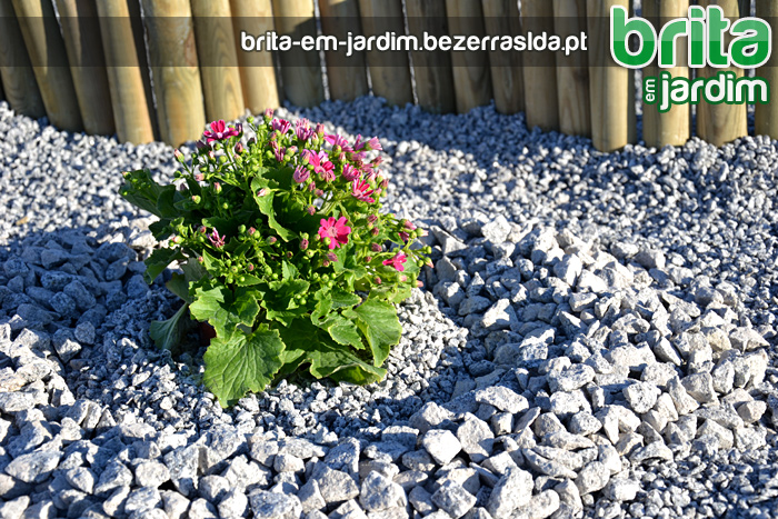 Aplica&ccedil;&atilde;o de Brita em Jardim - Pode tornar o seu jardim mais bonito e natural se usar brita de pedra, juntamente com outros recursos naturais? Se utilizar diferentes tipos de pedras e granulometrias, pode criar diferentes zonas no seu jardim?